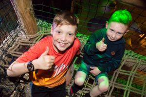 Kids Playing At CONKERS