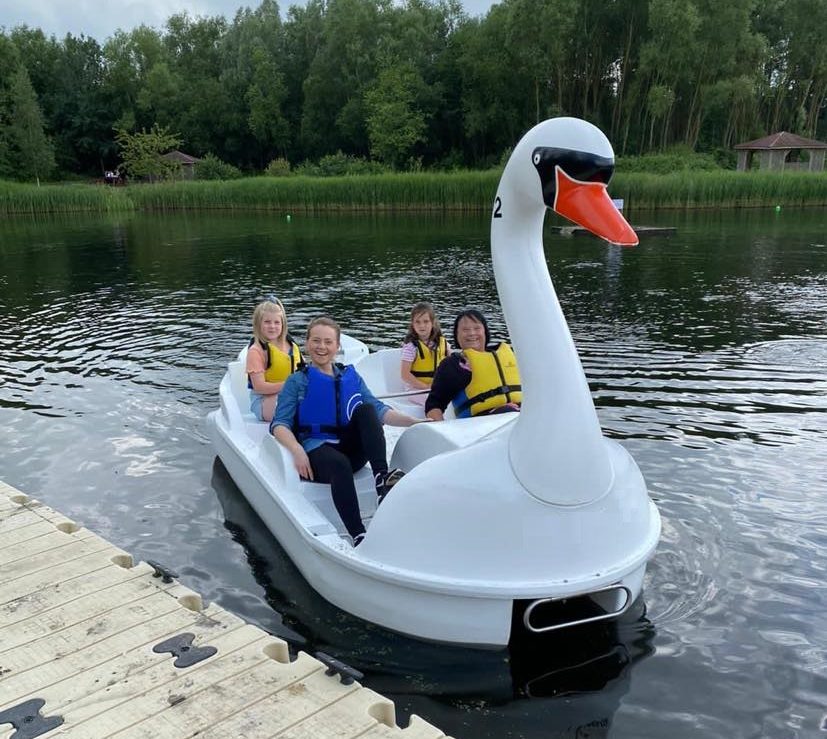 Swan Pedalos